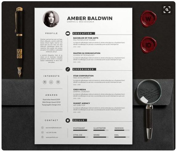 Detail Cv Template Docx Nomer 35