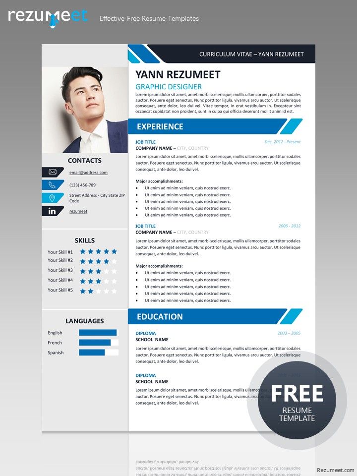 Detail Cv Template Docx Nomer 6