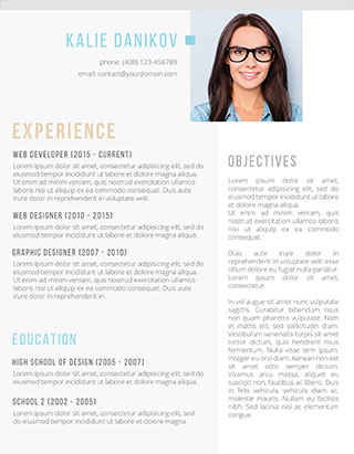 Detail Cv Template Download Nomer 27