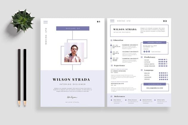 Detail Cv Template Envato Nomer 29