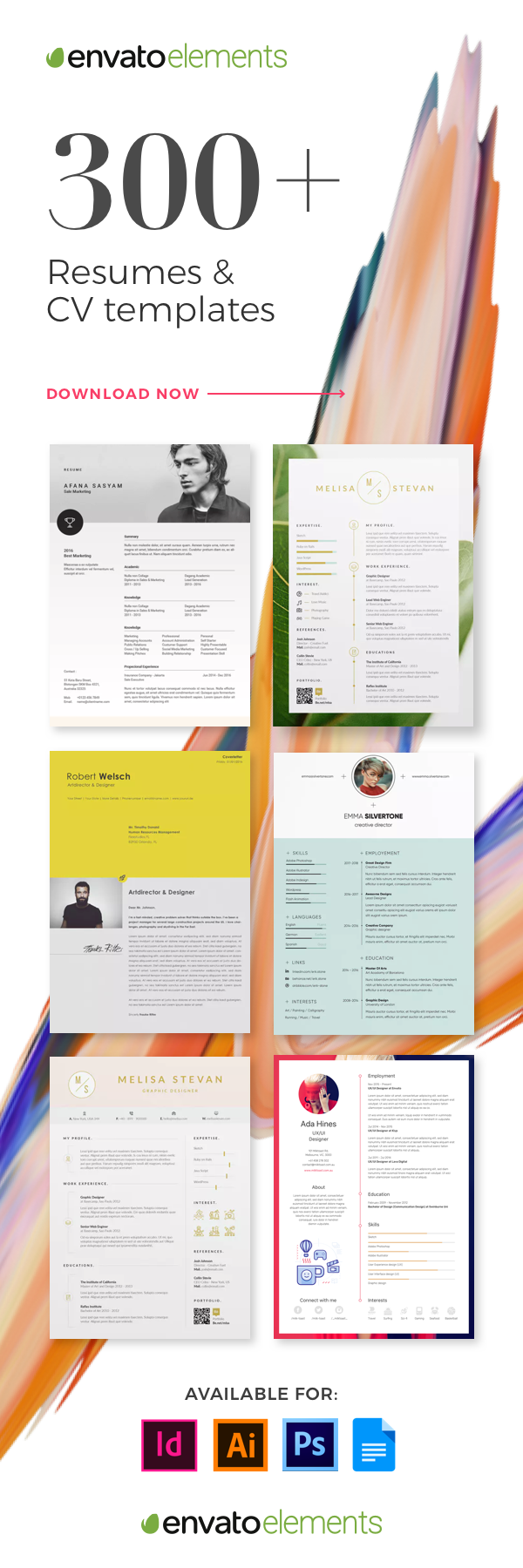 Detail Cv Template Envato Nomer 32