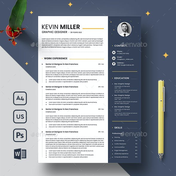 Detail Cv Template Envato Nomer 8