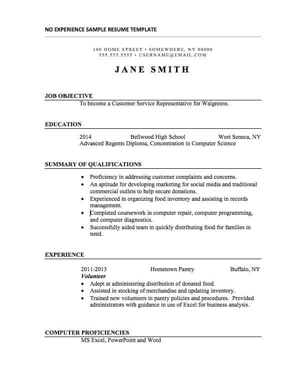 Detail Cv Template For Computer Science Student Nomer 52