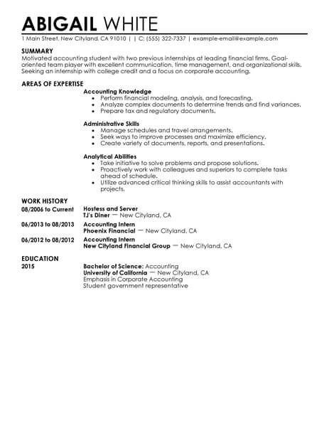 Detail Cv Template For Internship Nomer 24