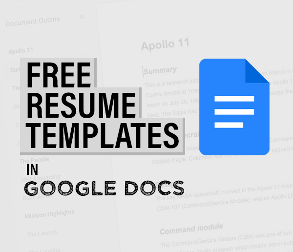 Detail Cv Template Free Google Docs Nomer 16