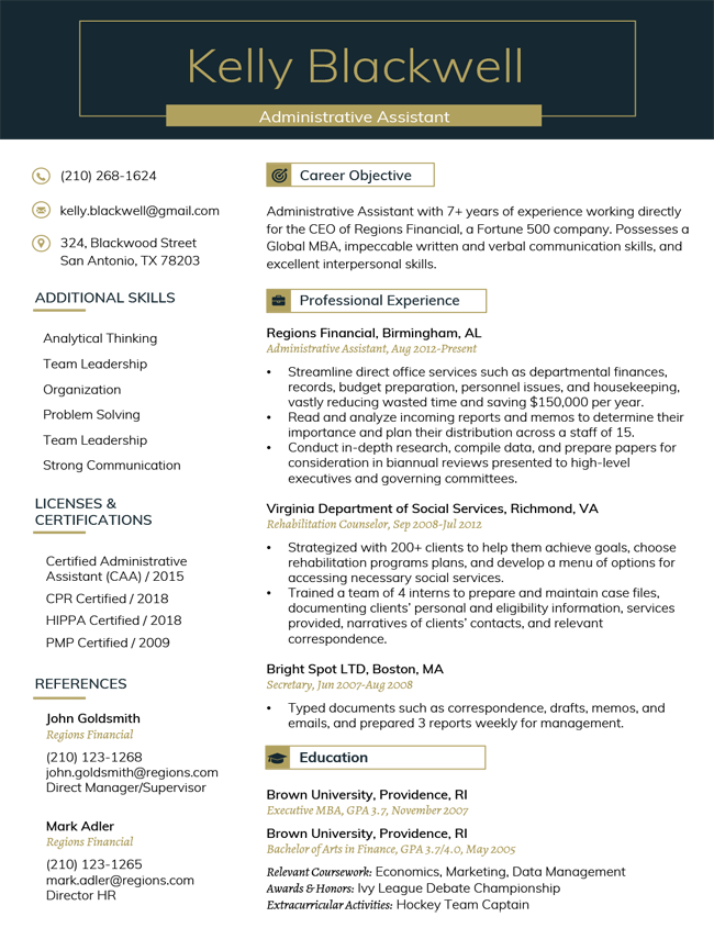 Detail Cv Template Imperial College Nomer 9