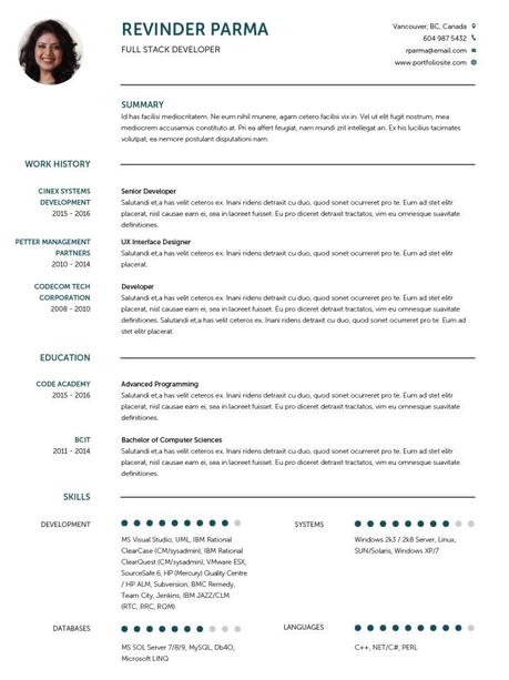 Detail Cv Template In English Doc Nomer 19