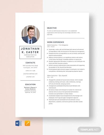 Detail Cv Template In English Doc Nomer 22