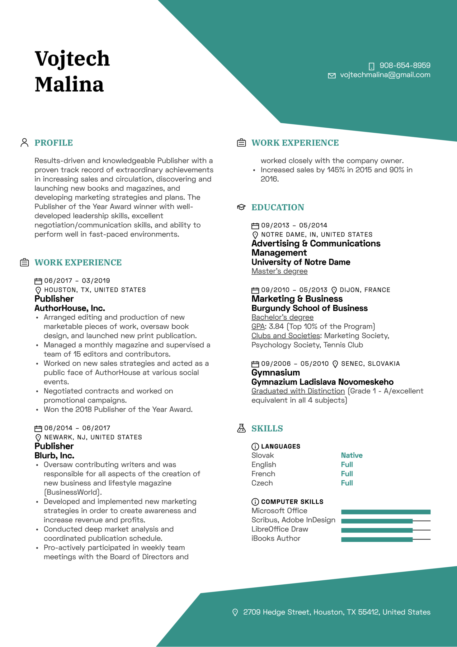 Detail Cv Template Microsoft Publisher Nomer 2