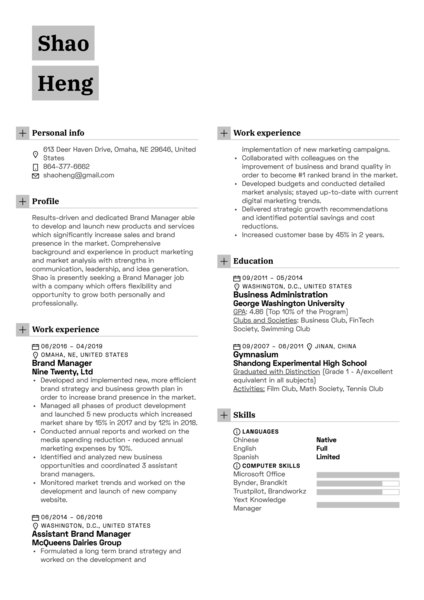 Detail Cv Template Microsoft Publisher Nomer 32