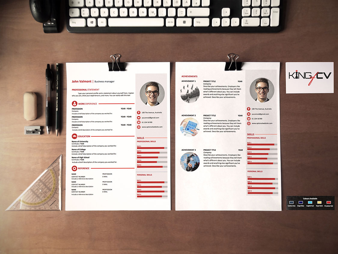 Detail Cv Template Nz Nomer 47