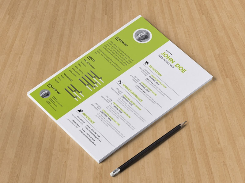 Detail Cv Template Personal Profile Nomer 42