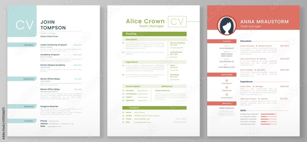 Detail Cv Template Personal Profile Nomer 44