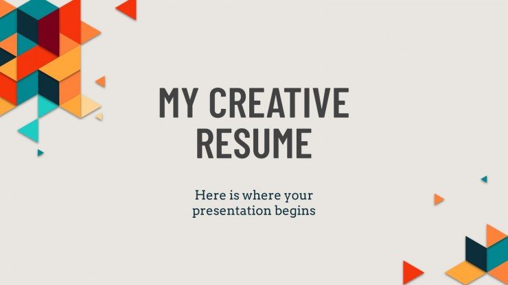 Detail Cv Template Ppt Nomer 33