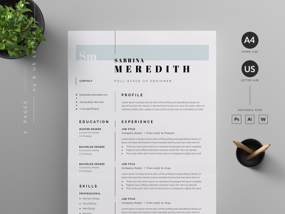 Detail Cv Template Word Nomer 31