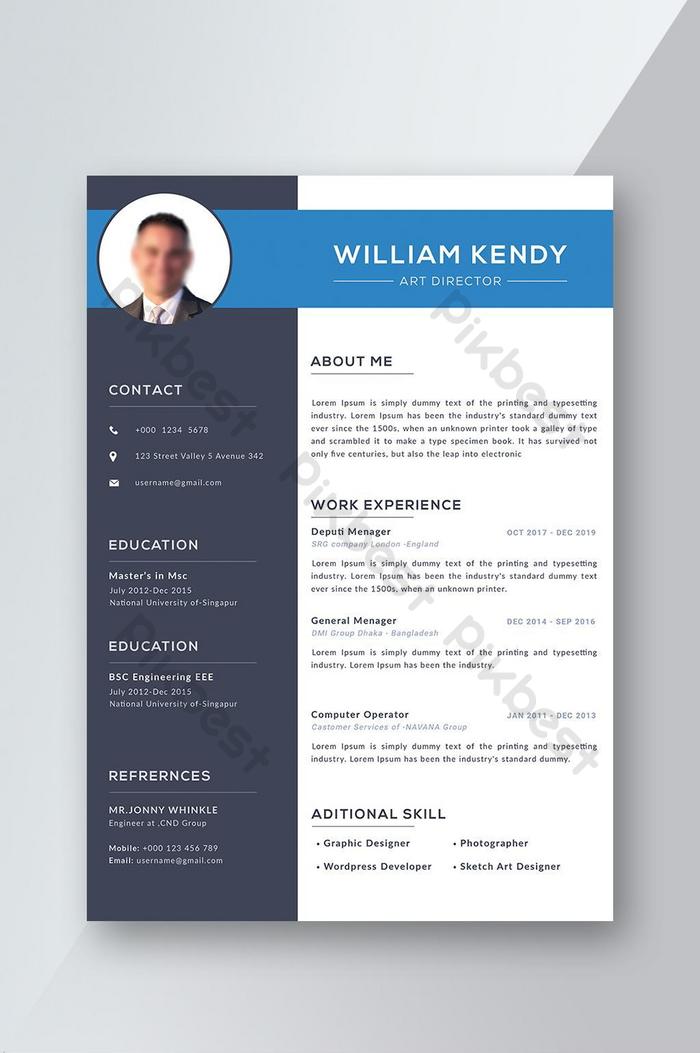 Detail Cv Template Word Nomer 32