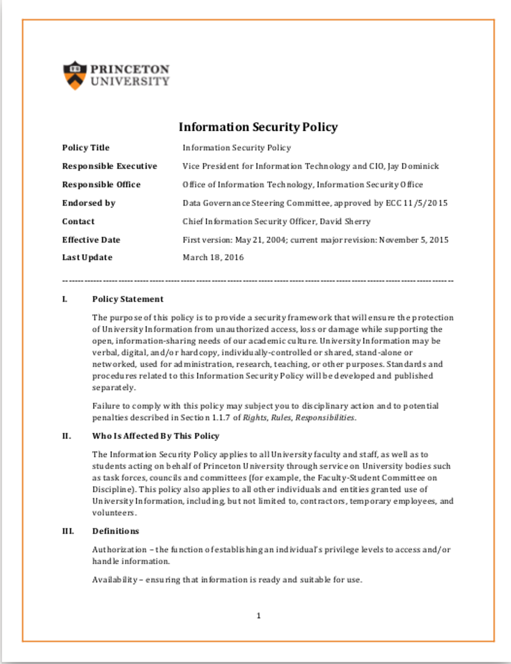 Detail Cyber Security Policy Template Nomer 22