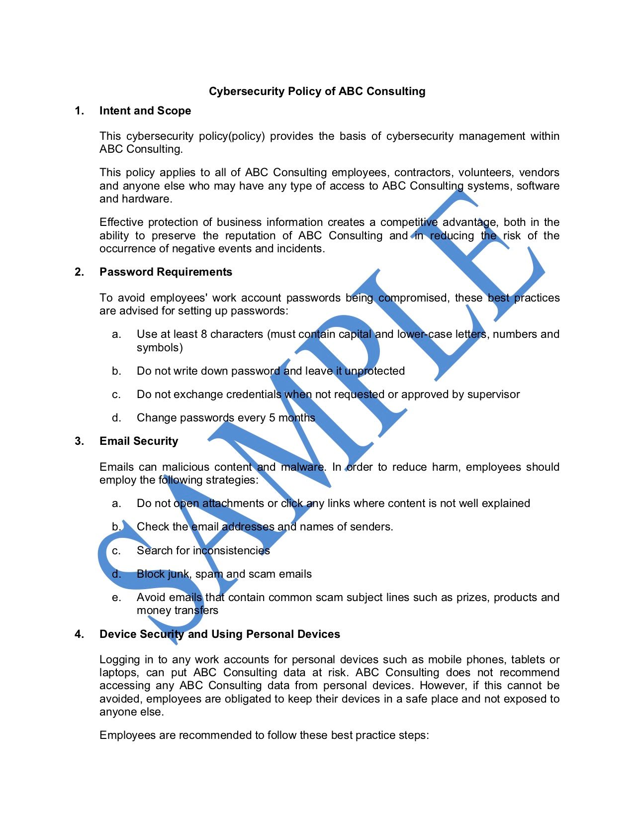 Detail Cyber Security Policy Template Nomer 31