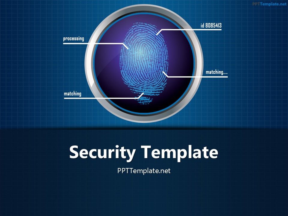 Detail Cyber Security Ppt Template Free Download Nomer 19