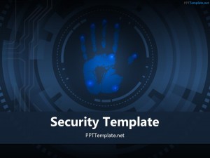 Detail Cyber Security Ppt Template Free Download Nomer 21