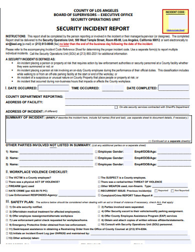 Detail Cybersecurity Incident Response Report Template Nomer 11