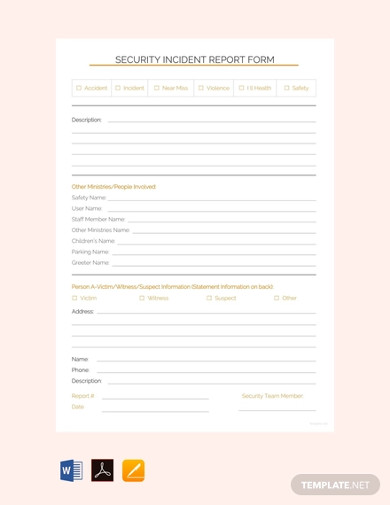 Detail Cybersecurity Incident Response Report Template Nomer 14