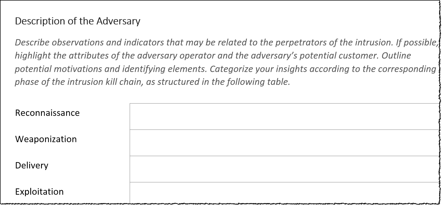Detail Cybersecurity Incident Response Report Template Nomer 25