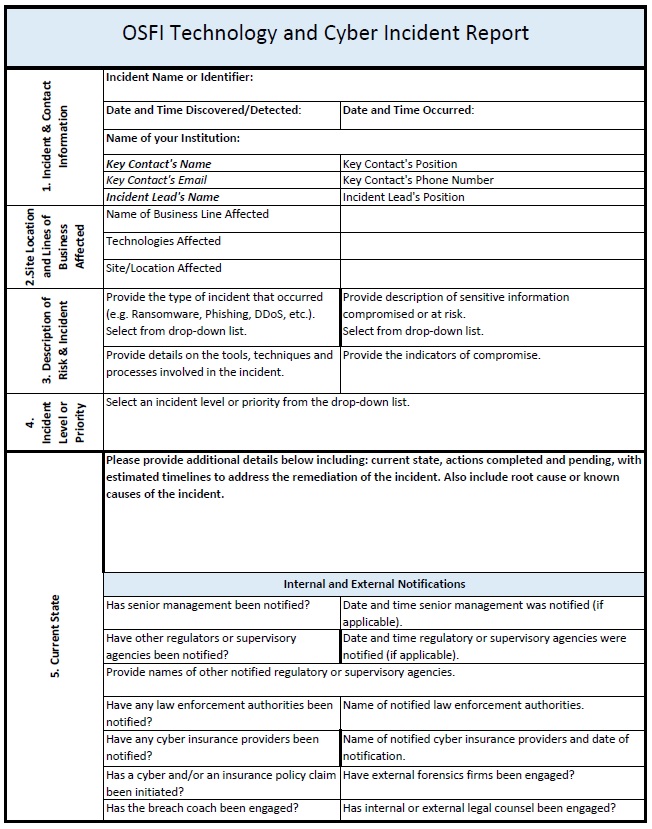 Detail Cybersecurity Incident Response Report Template Nomer 5