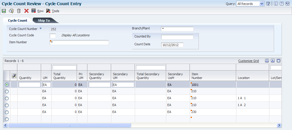 Detail Cycle Count Sheet Template Nomer 14