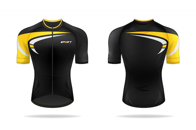 Detail Cycling Jersey Template Nomer 13