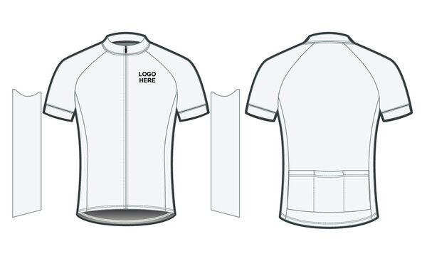 Detail Cycling Jersey Template Nomer 3