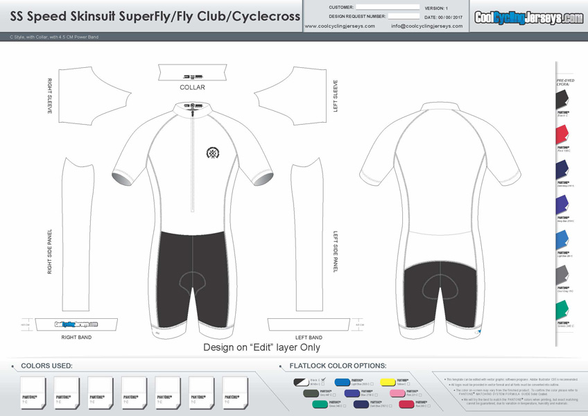 Detail Cycling Jersey Template Nomer 40