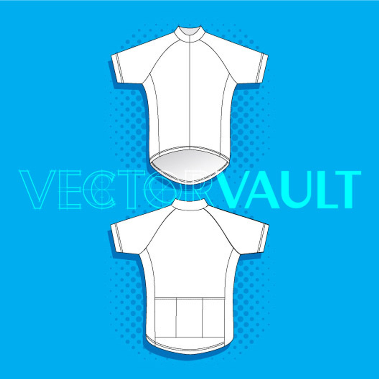 Detail Cycling Jersey Template Nomer 46