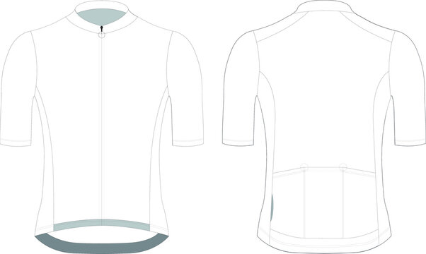 Detail Cycling Jersey Template Nomer 7