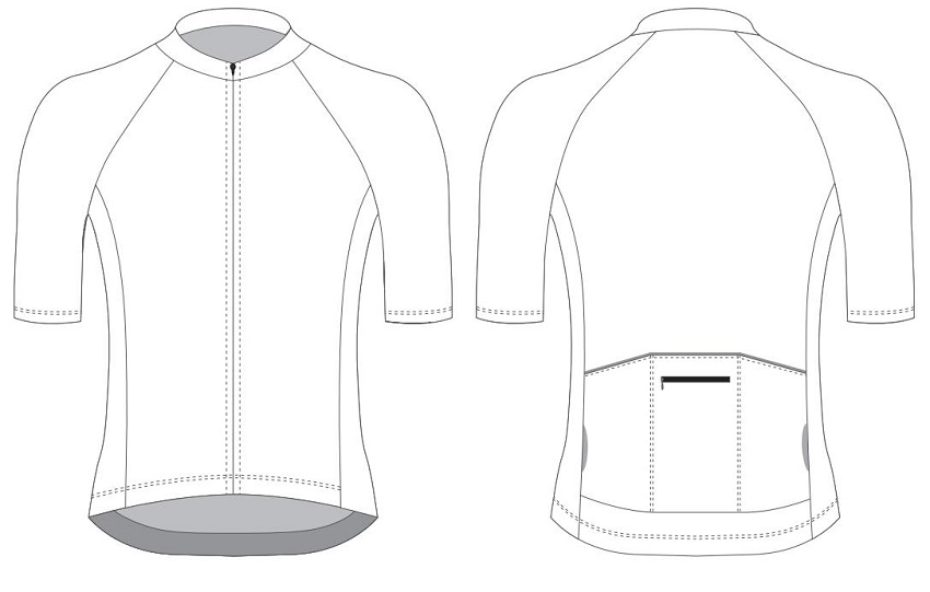 Cycling Shirt Design Template - KibrisPDR