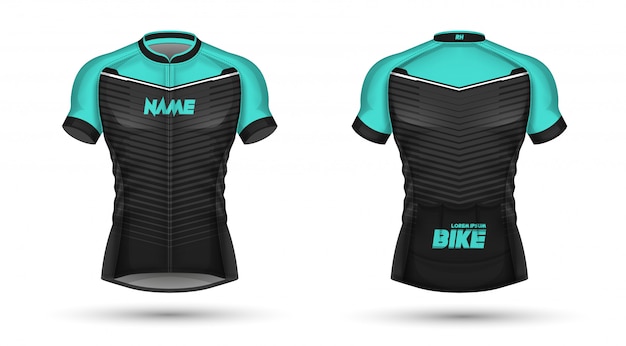 Detail Cycling Shirt Design Template Nomer 38