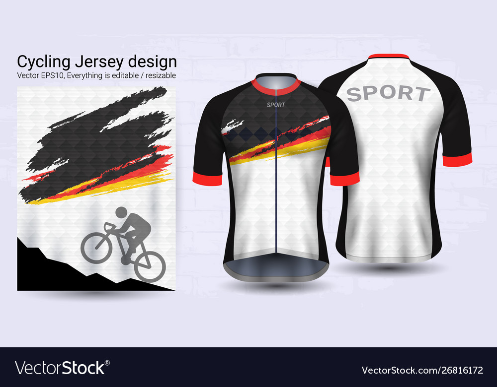 Detail Cycling Shirt Design Template Nomer 54