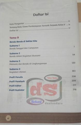 Detail Daftar Harga Buku Kurikulum 2013 Sd Revisi 2017 Semester 2 Nomer 53