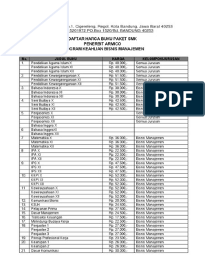 Detail Daftar Harga Buku Pelajaran Nomer 16