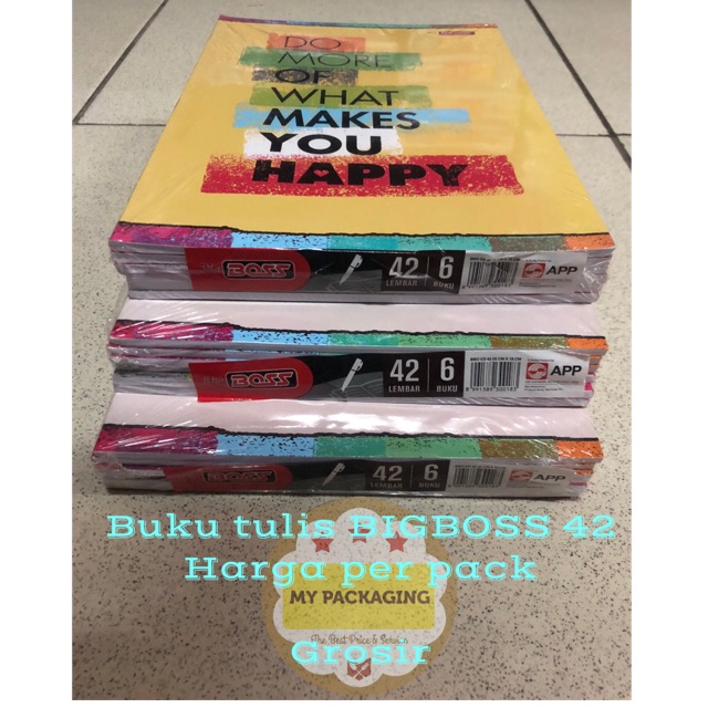 Detail Daftar Harga Buku Tulis Besar Nomer 4