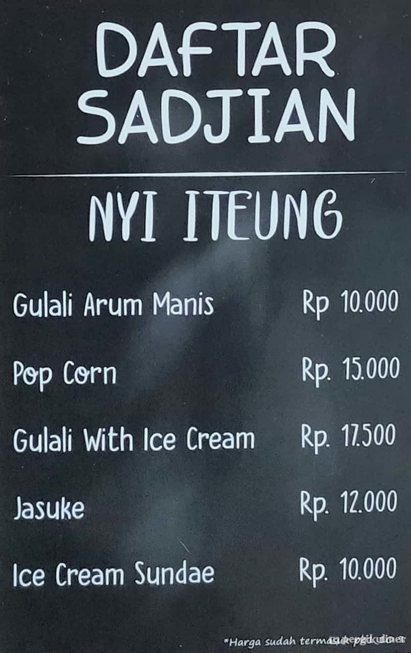 Detail Daftar Harga Menu Rumah Makan Nyi Iteung Nomer 3