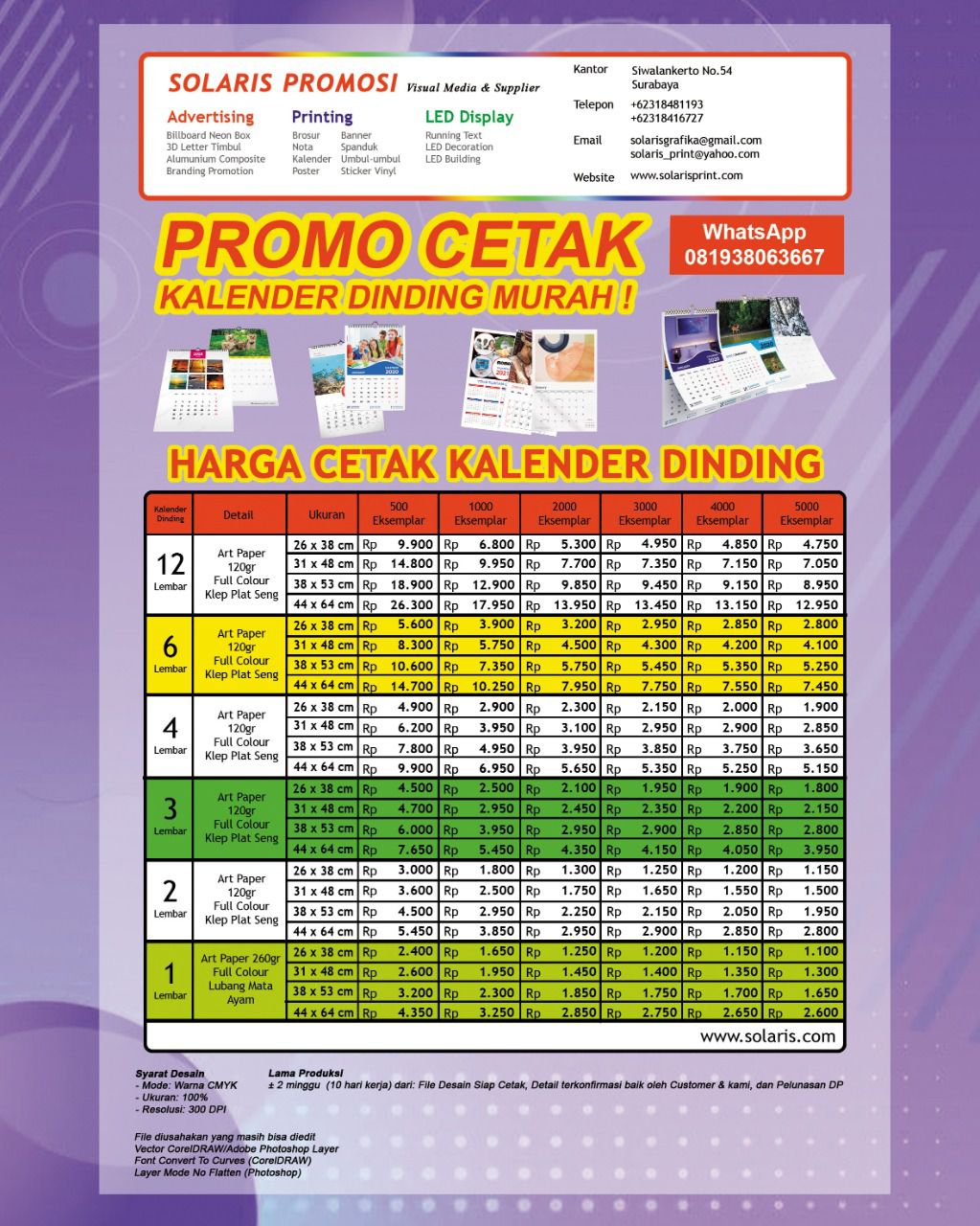 Download Daftar Harga Print Foto Nomer 16