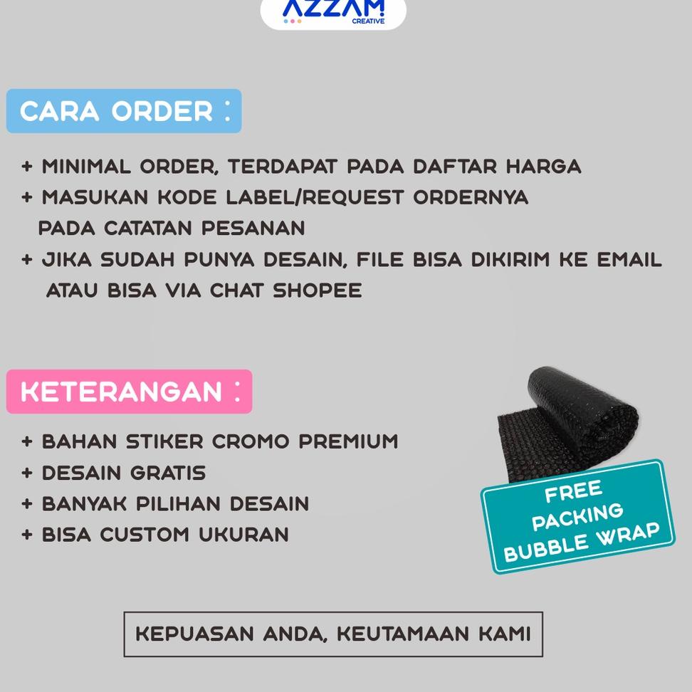 Detail Daftar Harga Stiker Cutting Nomer 42