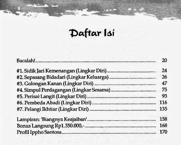 Detail Daftar Isi Buku Nomer 10