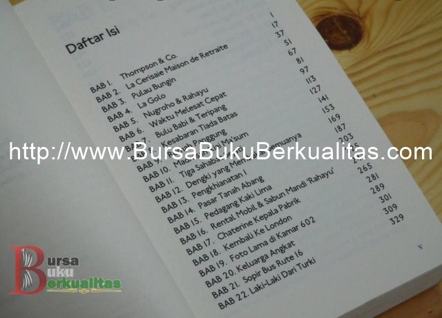 Detail Daftar Isi Buku Nomer 25