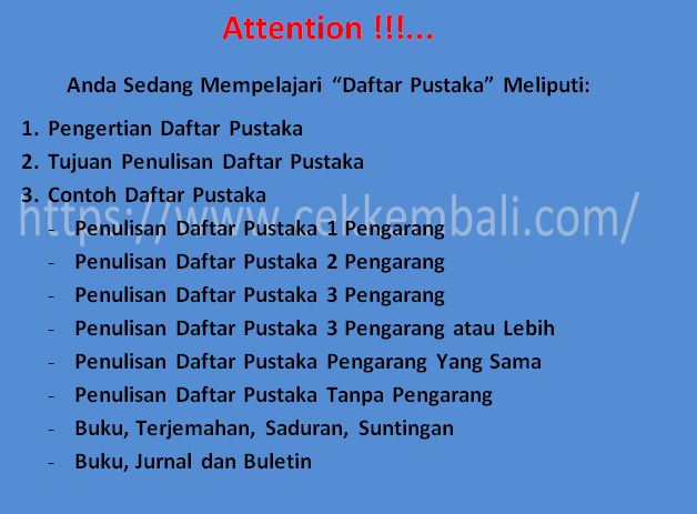 Detail Daftar Pustaka Buku Terjemahan Nomer 30