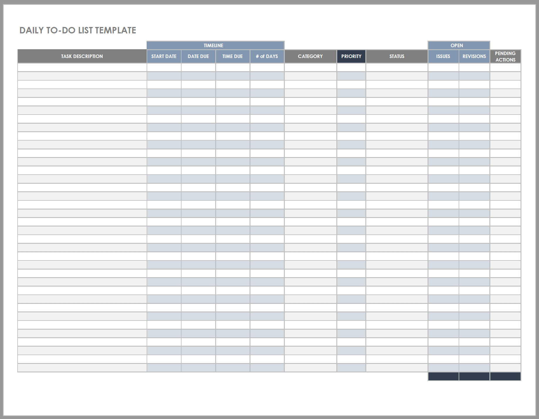 Detail Daily Activity Log Template Excel Nomer 5