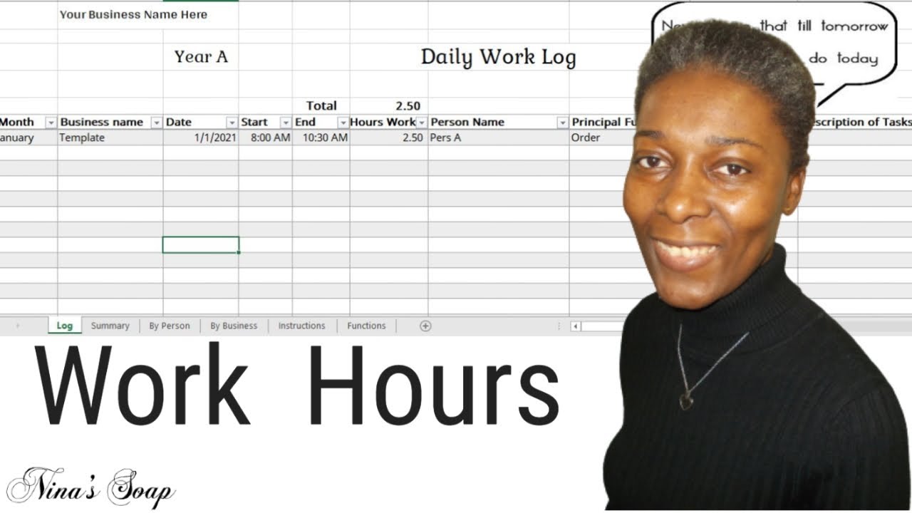 Detail Daily Activity Log Template Excel Nomer 41