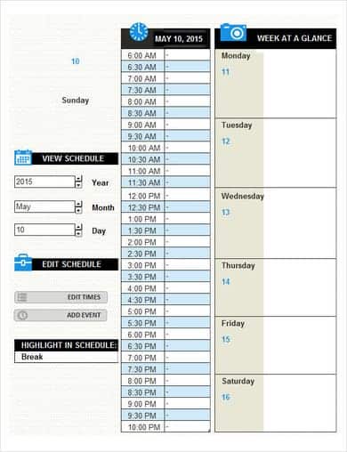Detail Daily Activity Log Template Excel Nomer 54