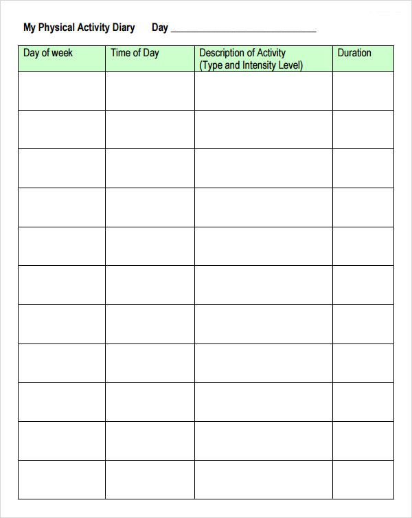 Detail Daily Activity Log Template Excel Nomer 7